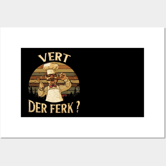 VINTAGE Swedish Chef Swedish Chef Posters and Art Prints TeePublic